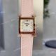 Copy Hermes Heure H 26 mm Quartz Watches Rose Gold Diamonds on lugs (2)_th.jpg